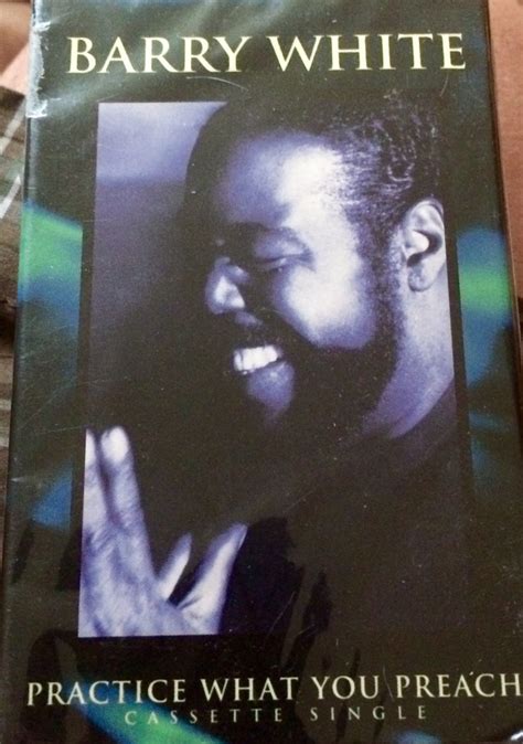 Barry White - Practice What You Preach (1994, Cassette) | Discogs