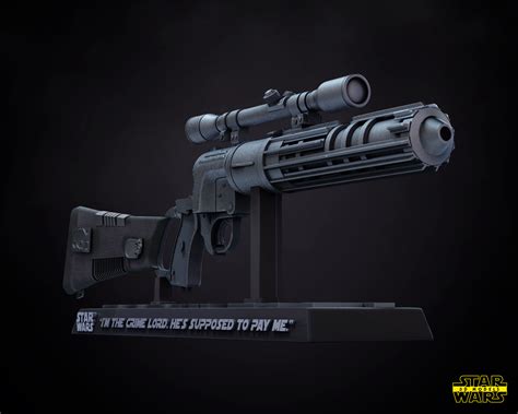 ⭐ Boba Fett Rifle - Star Wars 3D Models - Tested and Ready for 3D ...