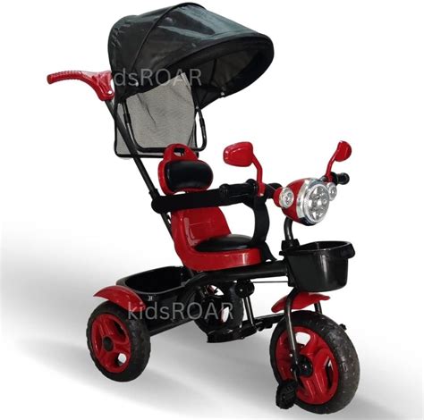 kidsROAR Stroller Tricycle for Kids for 1 Year+ | 2 Year+ Baby Cycle ...