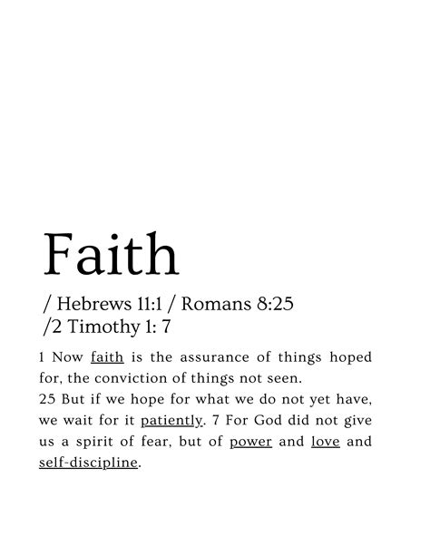 Keep the faith – Artofit