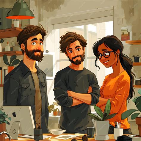 IT Team Vector Image 的图像结果