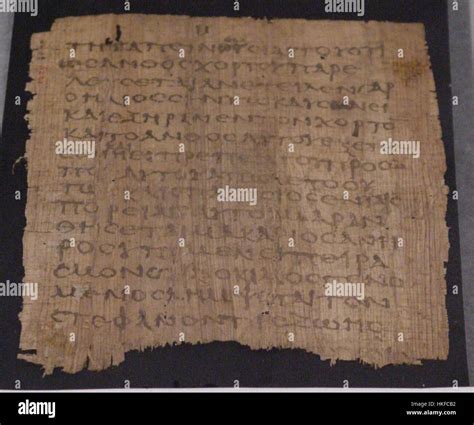 Papyrus 23, from the Papyri Oxyrhynchus collection, contains ancient ...