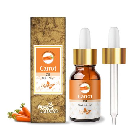 Crysalis Carrot(Daucus carota) 100% Pure & Natural Carrier Oil ...