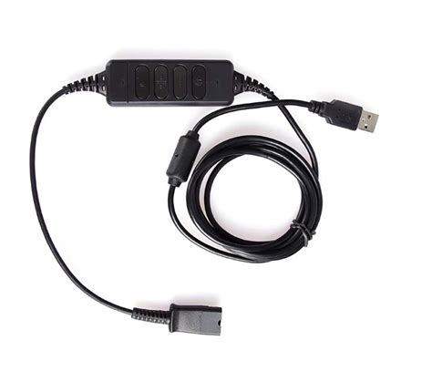 AVIMABASICS Premium Headset QD (Quick Disconnect) Connector to USB ...