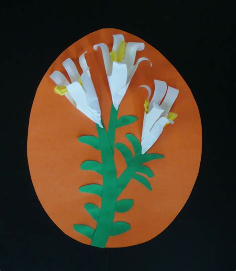 easter lily craft preschool