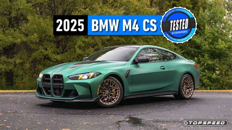 2025 BMW M4 CS Review: A Predator Disguised In A Tailored Suit