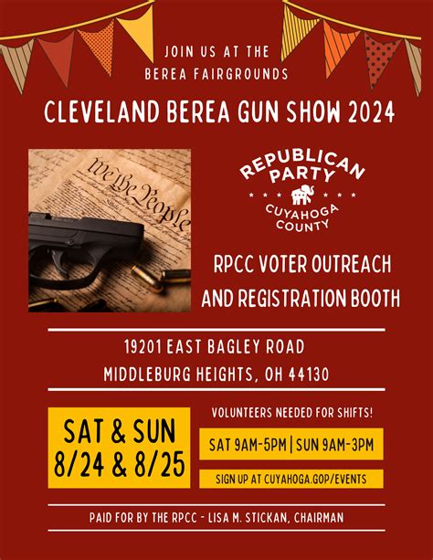 RPCC at the Cleveland Berea Gun Show 2024 – RPCC