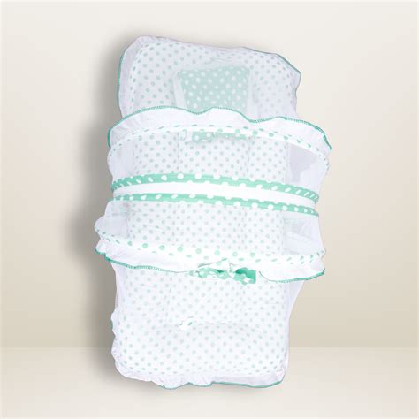 GB Dreamy Net Bed | (0-6 Months) | Green – Gokulam Bueno
