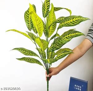 Sanol Artificial Money Plant Leaves Tree Plant Without pot Bonsai ...