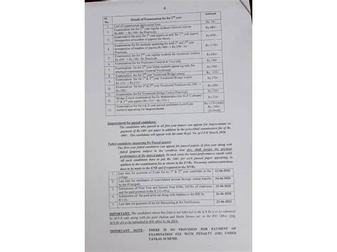Tentative time-table for Andhra Pradesh Intermediate supplementary ...