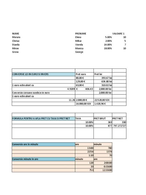 Image result for Exercitii Excel