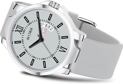 Buy Matrix Antique 2.0 Day & Date Softest Silicone Strap Analog Watch ...