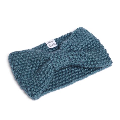 Bow Headband - Storm Blue 47 – Magic Needles