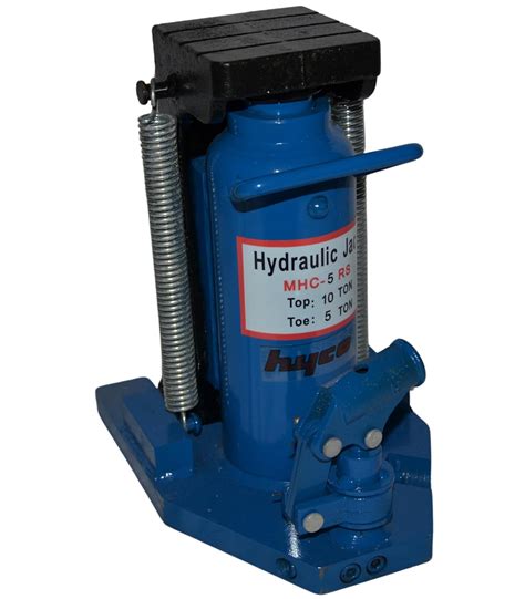 HYCO Hydraulic Toe Jack, 5/10 Ton Capacity, MHC-5 R6, Heavy Duty ...