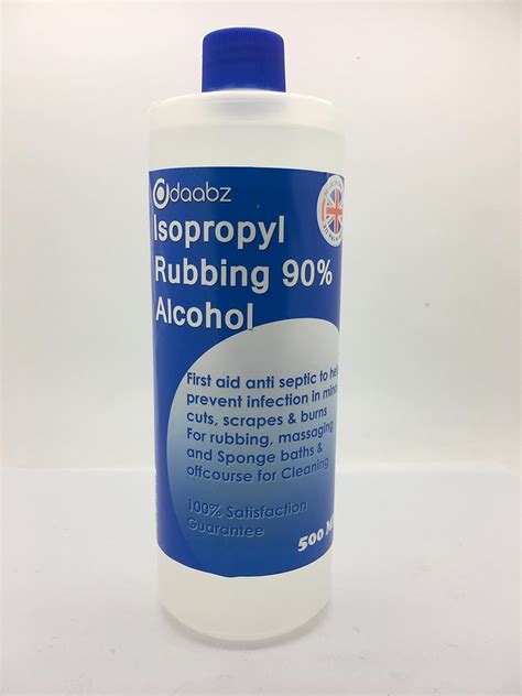 NEW 2019 DAABZ® ISOPROPYL RUBBING ALCOHOL 90% MULTIPURPOSE FIRST AID ...