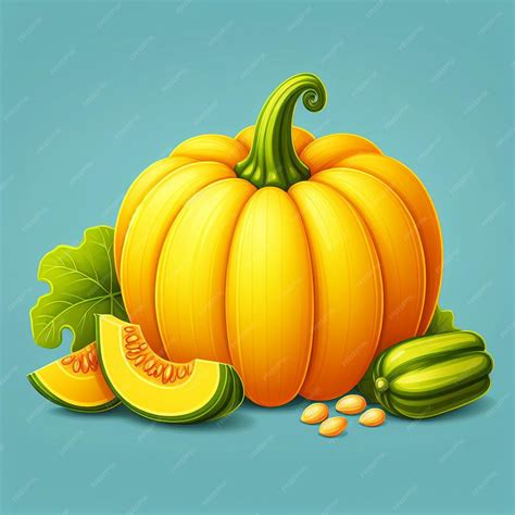 Premium Vector | Squash vector cartoon illustration