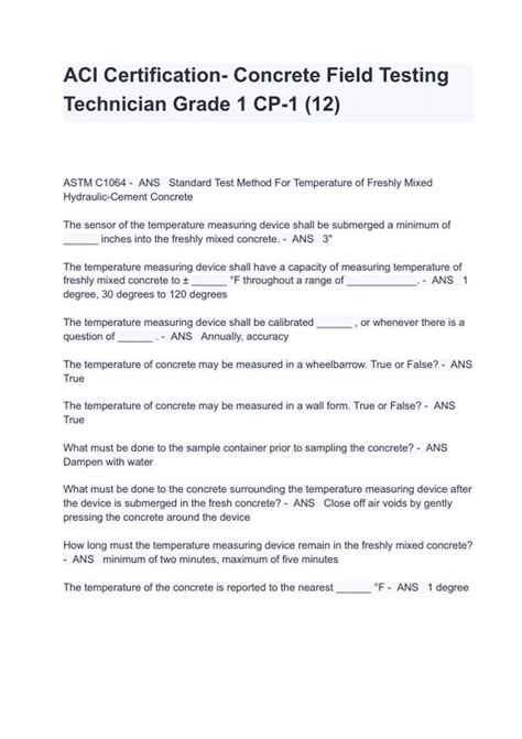 Image result for ACI Concrete Testing Procedures