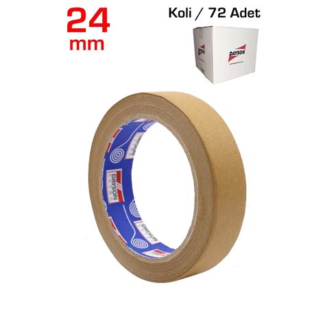 Dayson Kahverengi Maskeleme Bandı 24mmx35metre