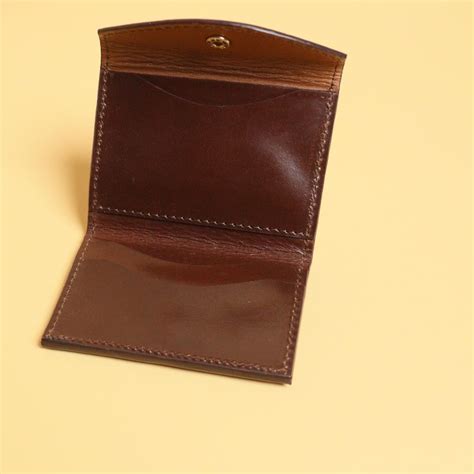 Handmade Leather Slim Credit Card Wallet Collection – Bicyclist ...