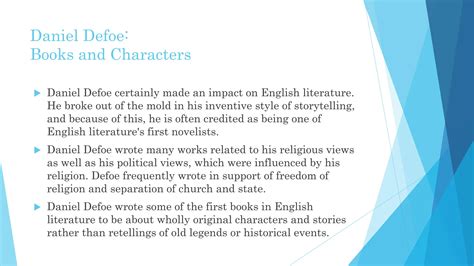 Daniel Defoe Life and works English Literature.pptx