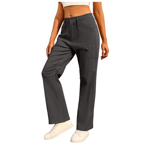 Pants for Women Business Casual Outfits for Women Grey Pants Women ...