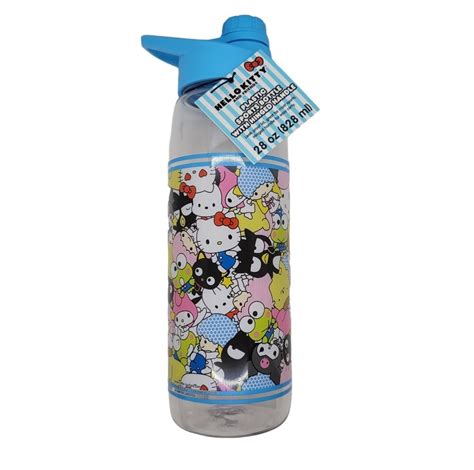 Hello Kitty and Friends Bottle with Hinged Handle Water Bottle | eBay