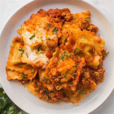 Ravioli Bake