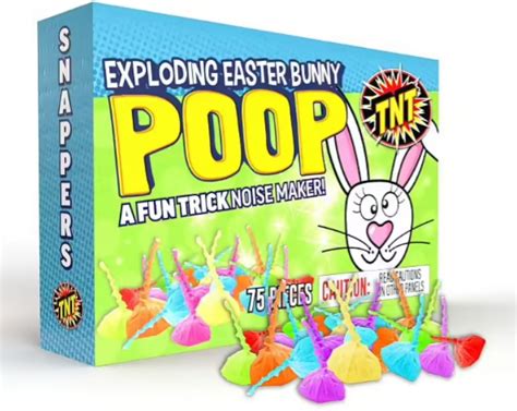TNT Fireworks Bunny Poop 12 Pack Snaps Multicolor Pop-Its for Easter ...