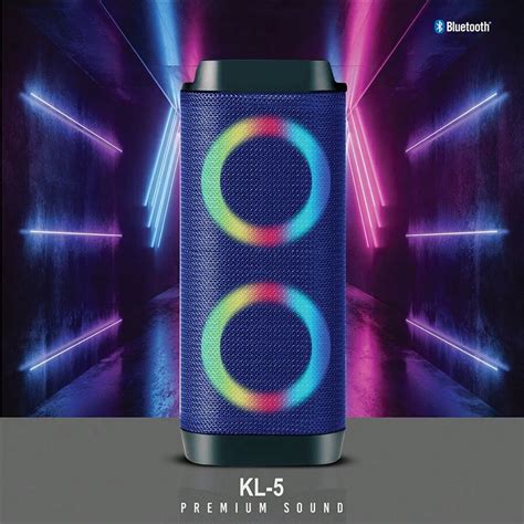 TOPTECH KL-5,Bluetooth Party Speaker,USB/SD,FM Radio,AUX,Party Disco ...