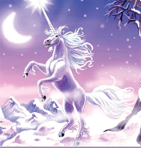 Note:Unicorns live primarily in sunny field. Glaciers do not form part of their natural habitat ...