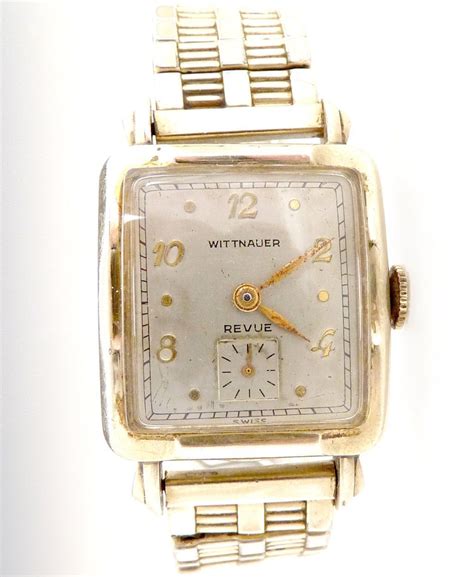 Vintage Wittnauer watch Mens Revue gold filled | Watches for men, High ...