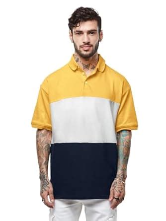 Buy The Souled Store Solids: Yellow White & Navy Mens and Boys Half ...