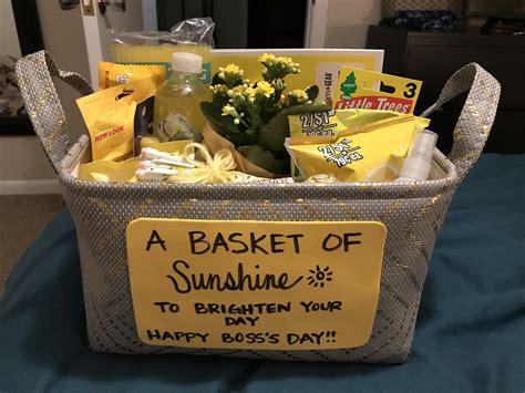 Gift Basket Ideas For Boss's Day at Dorothy Miriam blog