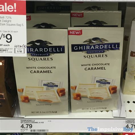 SPOTTED: Ghirardelli White Chocolate Caramel Squares – The Impulsive Buy