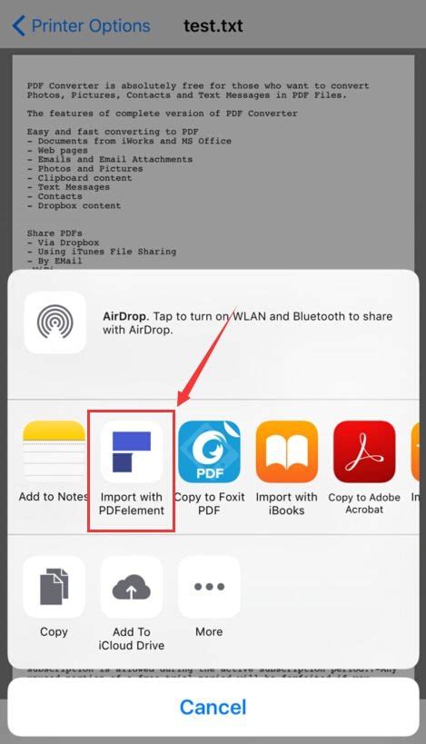 How to Convert Text to PDF on iPhone | Wondershare PDFelement