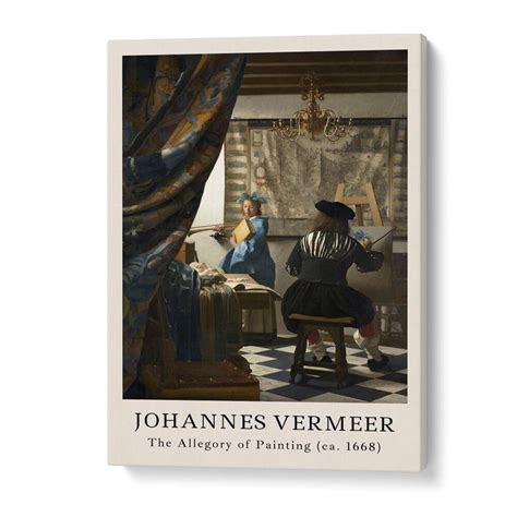 The Allegory Of Painting 1668 Vintage Art Print – Asianmonk