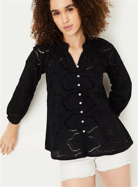 Buy Kalki x Max Women Schiffli Tunic Online at just Rs. 999.0 ...