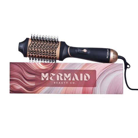 Mermaid Beauty Coionic Hair Dryer Brush Professional Salon Blowout One ...