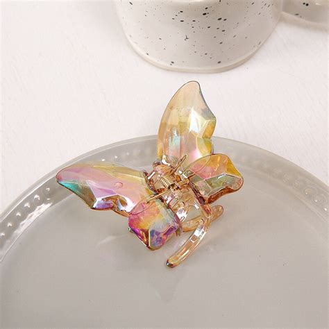 Iridescent Dreamy Acrylic Hair Claw – The Kawaii Shoppu