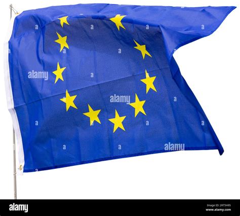 Flag of European Union fluttering Stock Photo - Alamy - flag of european union