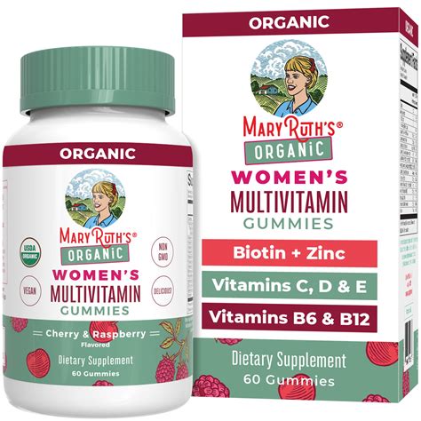 Organic Women's Multivitamin Gummies – MaryRuth Organics