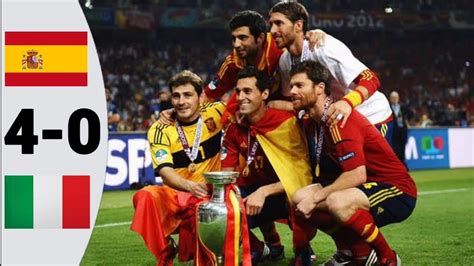 Spain 4-0 Italy Euro Cup Final(2012)Excellent Higlights and goals - YouTube