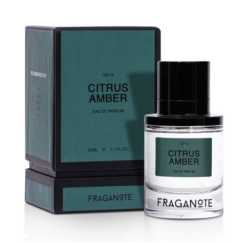 Buy Fraganote Citrus Amber Unisex Perfume for Men & Women | Premium Eau ...