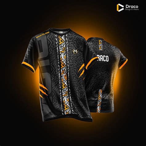 Esports Jersey Design for Client - Draco Design | Sport shirt design ...