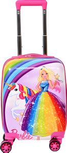 KIDZMANIA Rainbow & Unicorn Barbie Print Polycarbonate Kids Hard ...