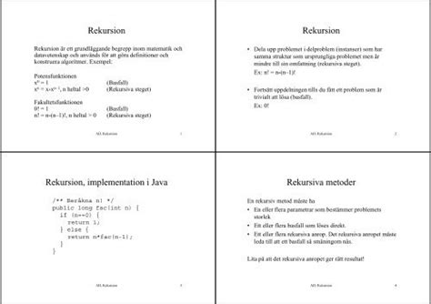 Image result for Rekursion Java