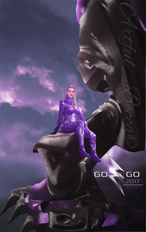 Purple Ranger and Zord (Power Rangers 2017) OC Character in 2025 ...