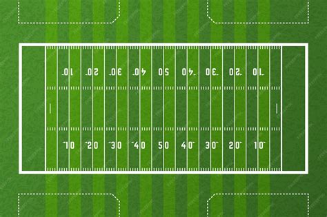 Nfl Football Field Template
