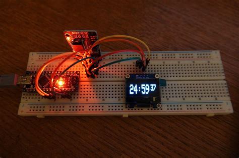 Image result for Digital Clock Arduino Code OLED No RTC