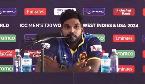 Why Sri Lanka batted first ? Wanindu responds to questions - News Spicy